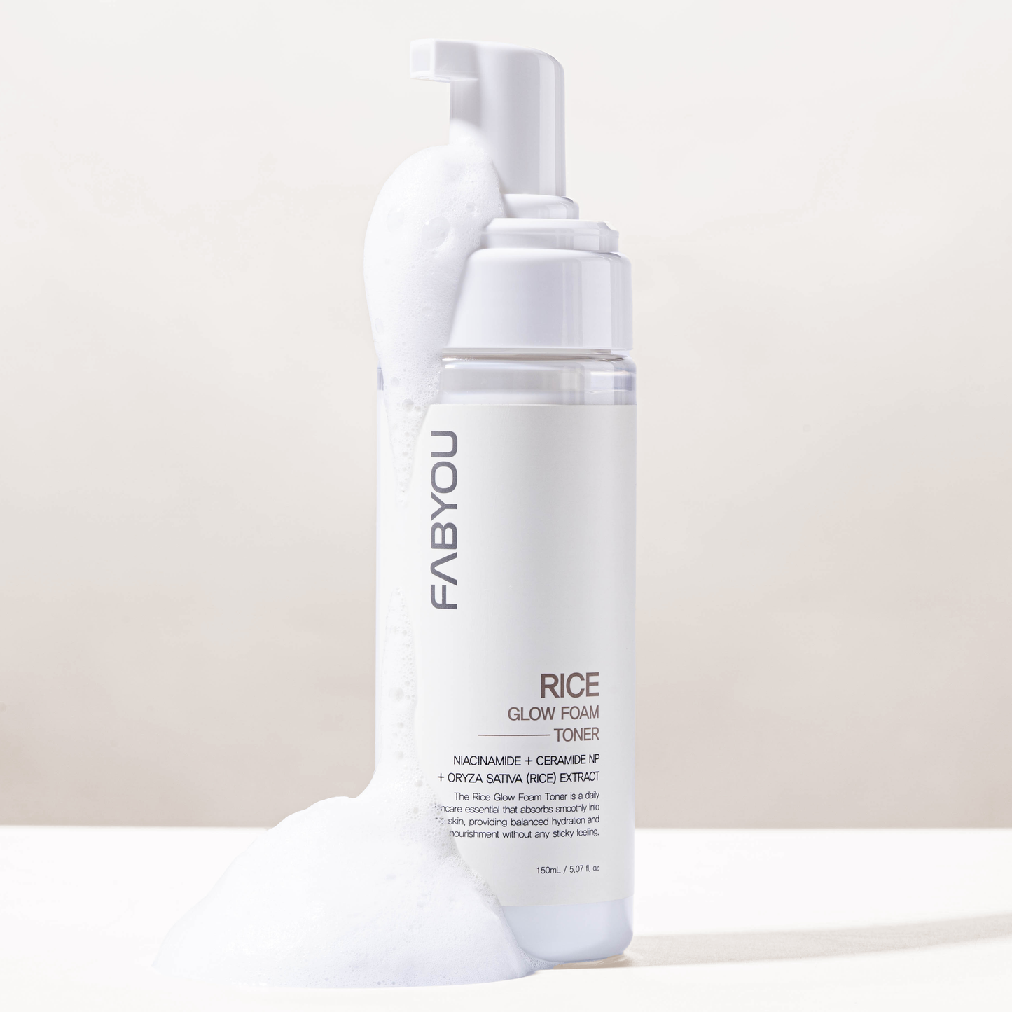 Rice Glow Foam Toner - Image 4
