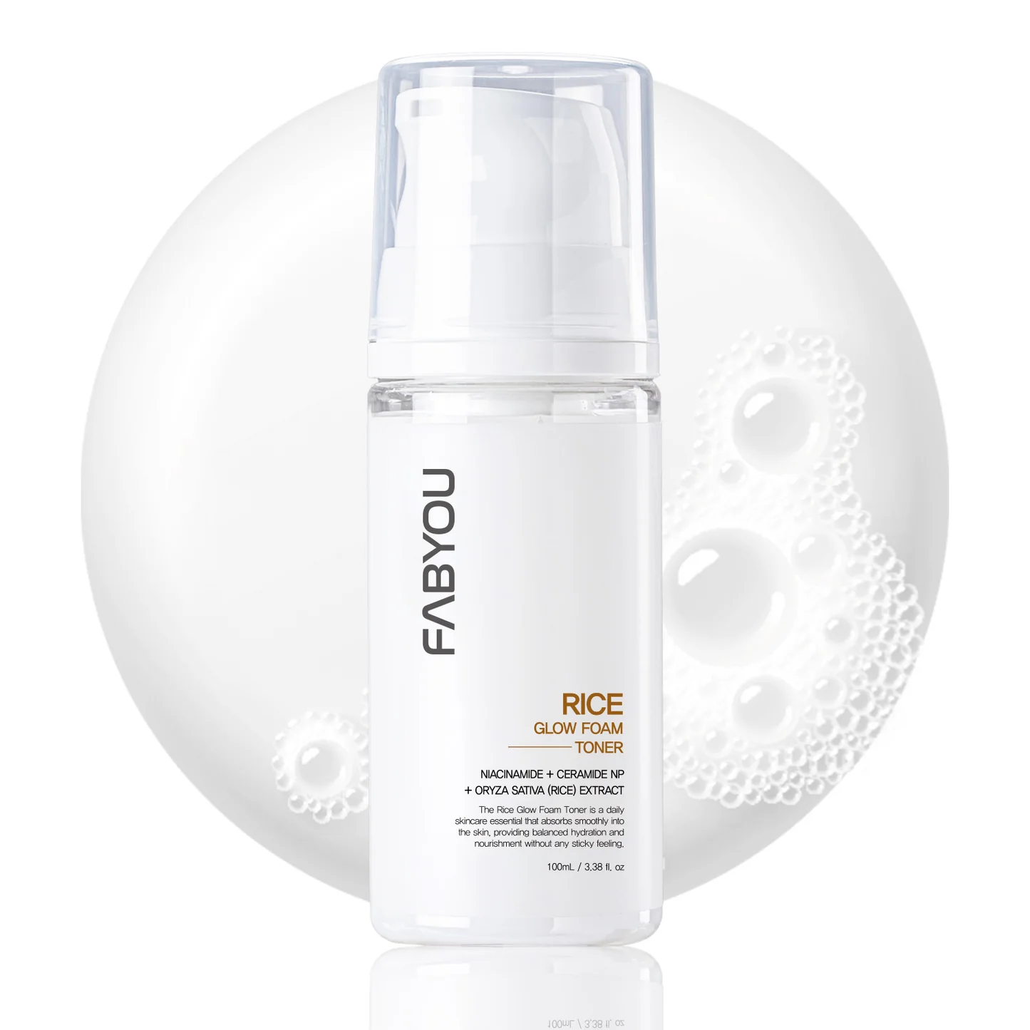 Rice Glow Foam Toner - Image 5