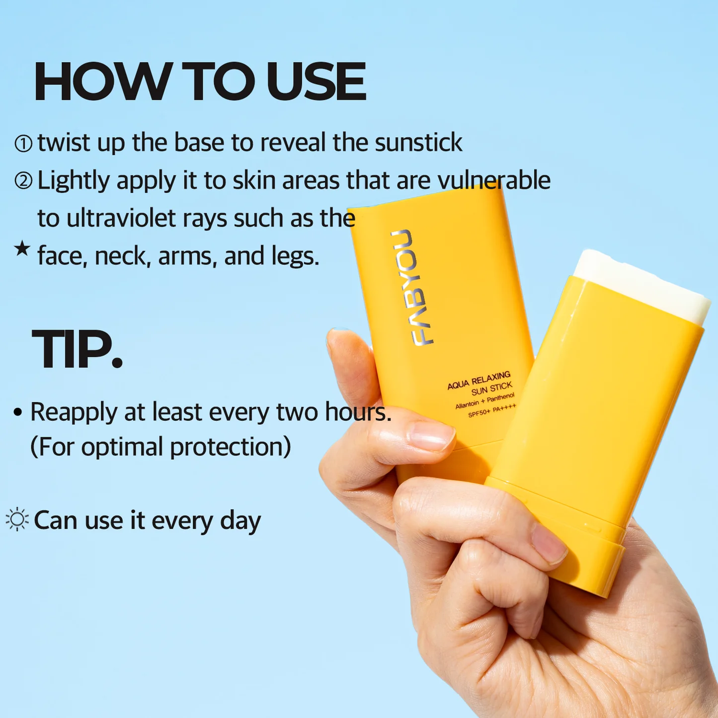 Aqua Relaxing Sun Stick SPF50+ PA++++ - Image 6